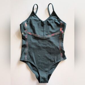 Puma LIBERTY Forever Lux Leotard Green Gables Adult Medium NWT